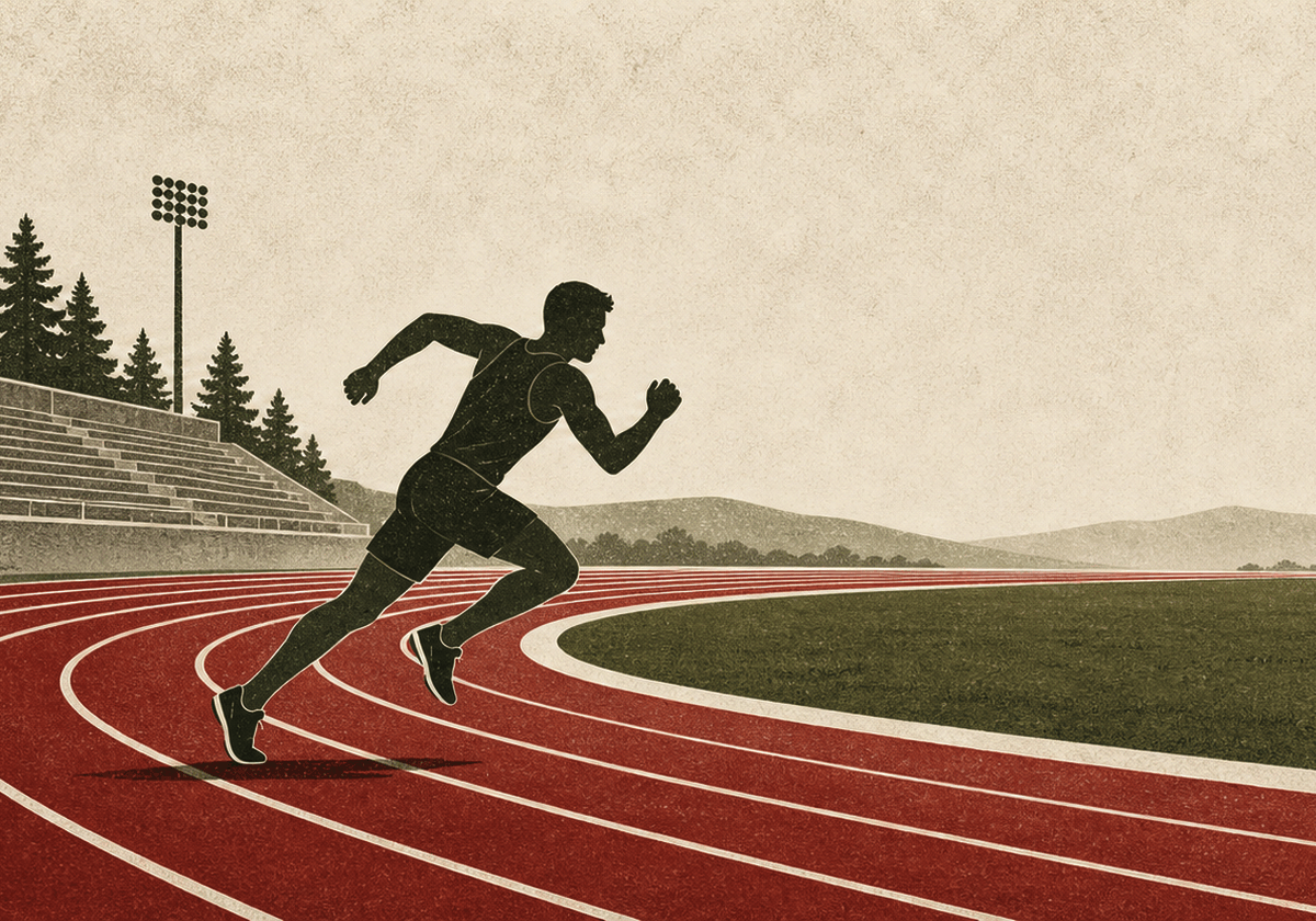 Track & Field event illustration
