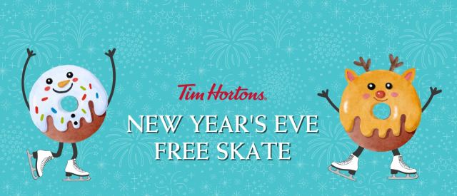 Tim Hortons New Year's Eve Skate