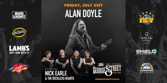 2026 George Street Festival: Friday, July 31 featuring Alan Doyle