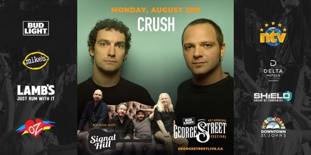 2026 George Street Festival: Monday, August 3rd featuring Crush