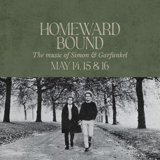 Homeward Bound concert poster