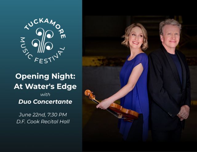 Opening Night: Duo Concertante – At Water’s Edge WORLD PREMIERE