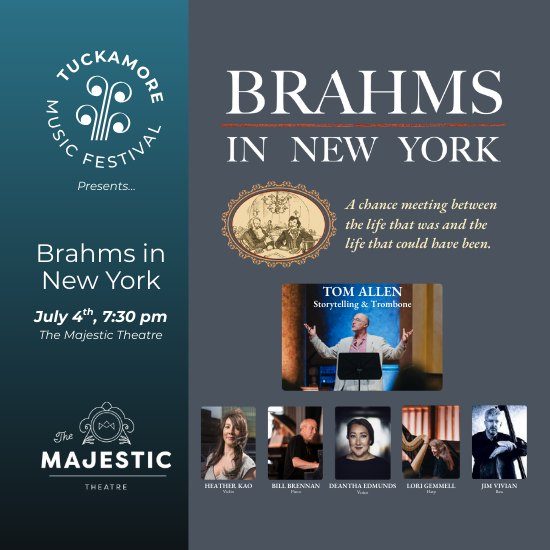 Tuckamore Festival Presents: Tom Allen's Brahms in New York