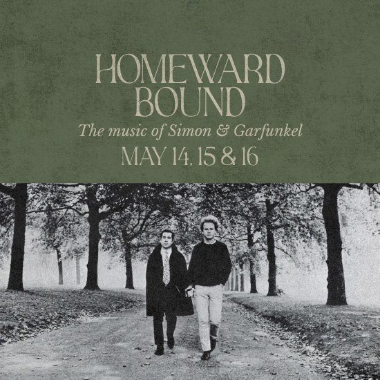 Homeward Bound concert poster