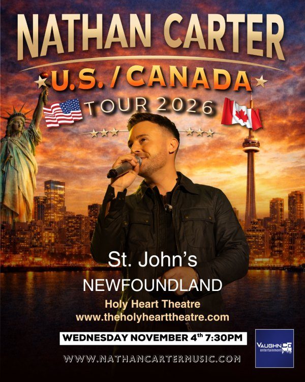 Nathan Carter at Holy Heart Theatre poster